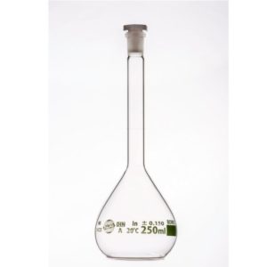 Volumetric Flask, Qr Coded, CLASS A, SERIALIZED,