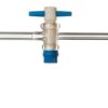 ASTM (E-675) PTFE Key stopcock, straight