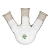 Flasks, Round Bottom, 3 Necks Angular