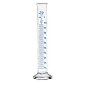 MEASURING CYLINDER WITH ROUND BOTTOM CLASS A